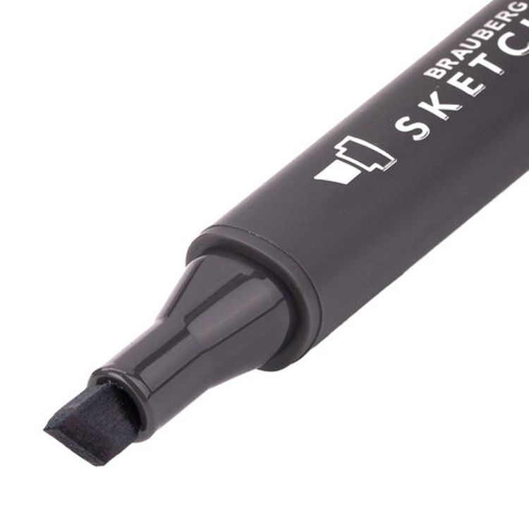 Маркер для скетчинга двусторонний 1 мм - 6 мм BRAUBERG ART CLASSIC, цвет: зеленый мох — картинка 3