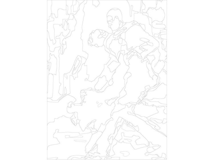 Картина по номерам «Парный танец» — картинка 3