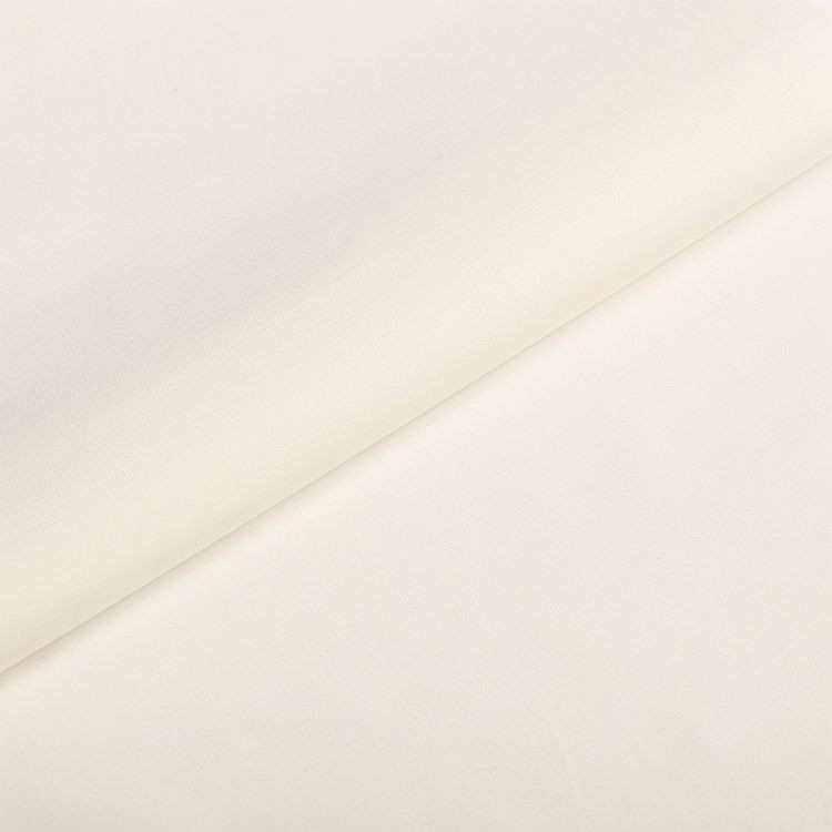 Ткань Поплин стрейч, 5 м x 150 см, 125 г/м², цвет: молочный, TBY — картинка 2