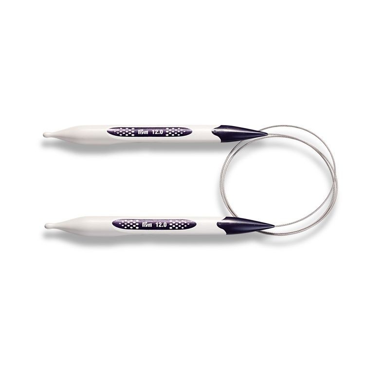 Спицы круговые Ergonomics, пластик, 12 мм, 80 см, PRYM — картинка 2