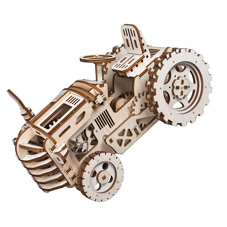 Деревянный конструктор Трактор — картинка 6