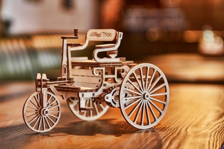 Конструктор из дерева «Первый автомобиль», Wood Trick — картинка 4