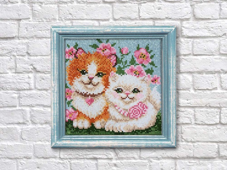 Алмазная вышивка «Сладкая парочка» — картинка 2