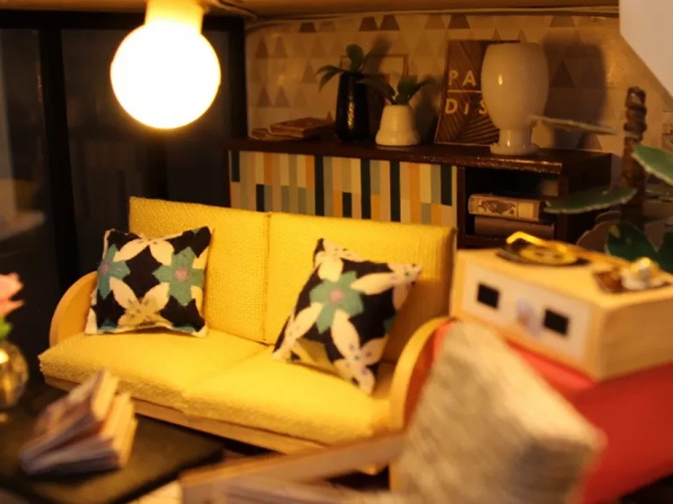 Сборная модель Румбокс. Миниатюрная комната «Дом Синтии» — картинка 16