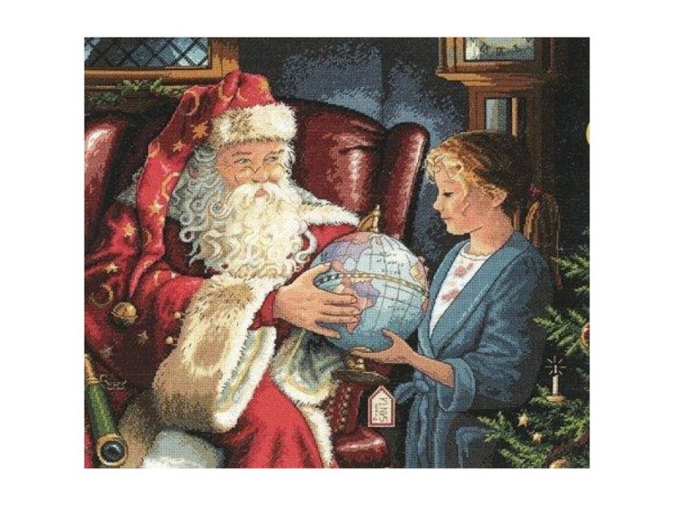 Набор для вышивания «Однажды в рождество»