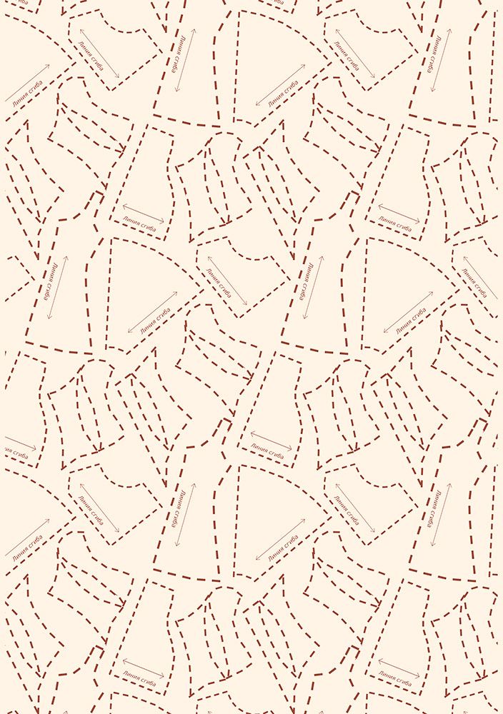 Ткань для пэчворка «ВЕК МОДЫ», 50x55 см, 146 г/м2, 100% хлопок, цвет: ВМ-06 бежевый, принт, Peppy