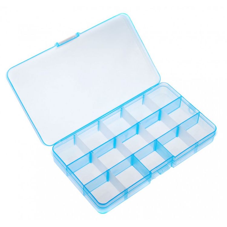 Органайзер, 15 отделений, синий — картинка 3