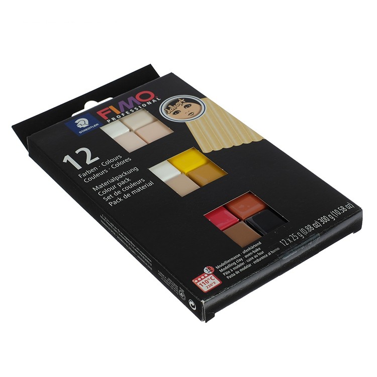 FIMO professional doll art набор из 12-ти блоков по 25 г — картинка 3