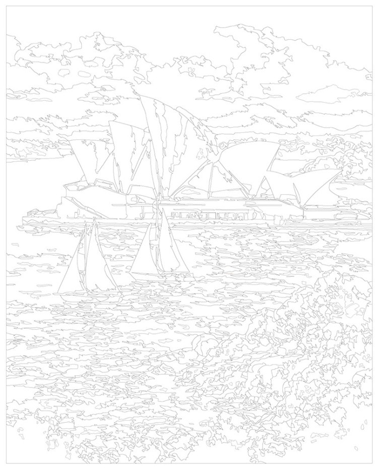 Картина по номерам Город Сидней в Австралии, океан — картинка 3