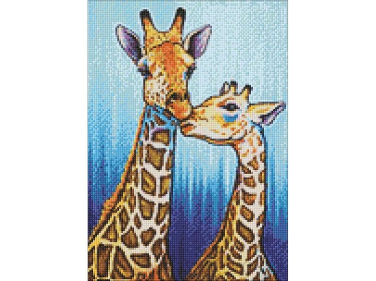 Алмазная вышивка «Поцелуй» — картинка 3