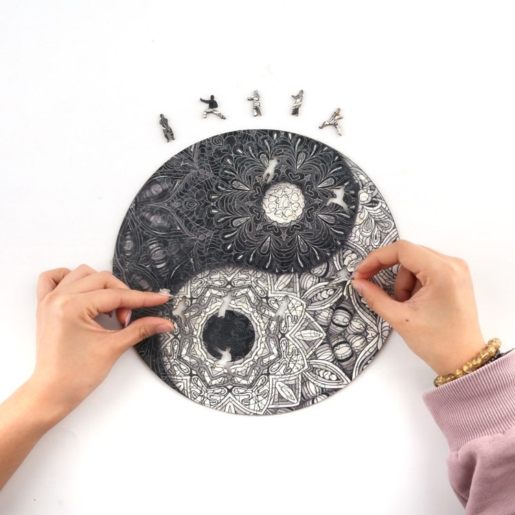 Деревянные пазлы «Инь-Ян L», Woodbests — картинка 4