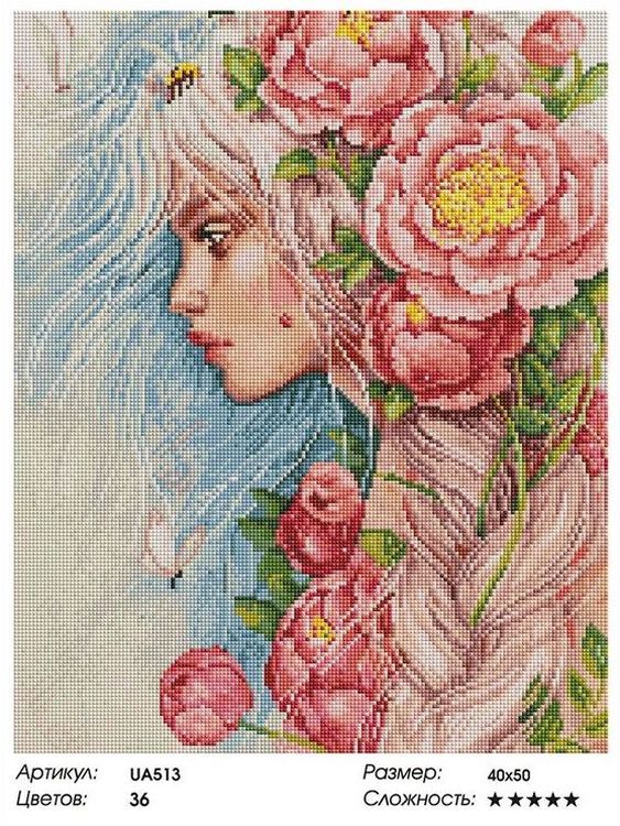 Алмазная вышивка «Прекрасная весна» — картинка 2