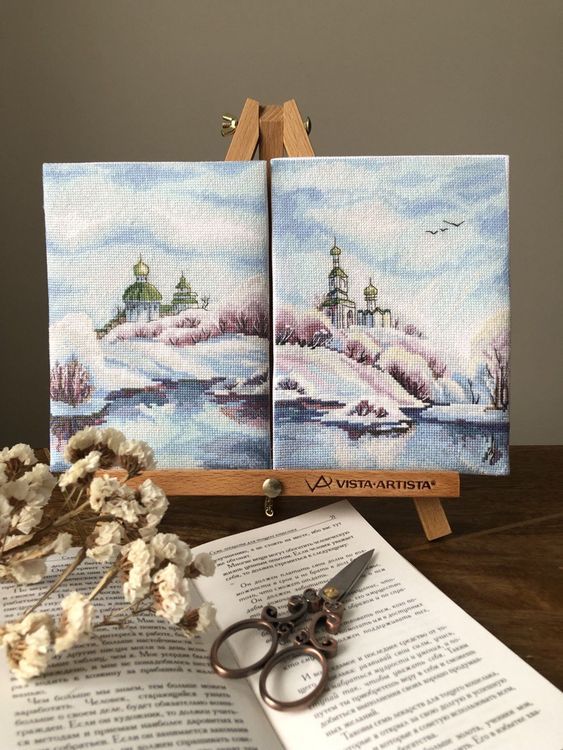 Набор для вышивания «Весна. Апрель» — картинка 3