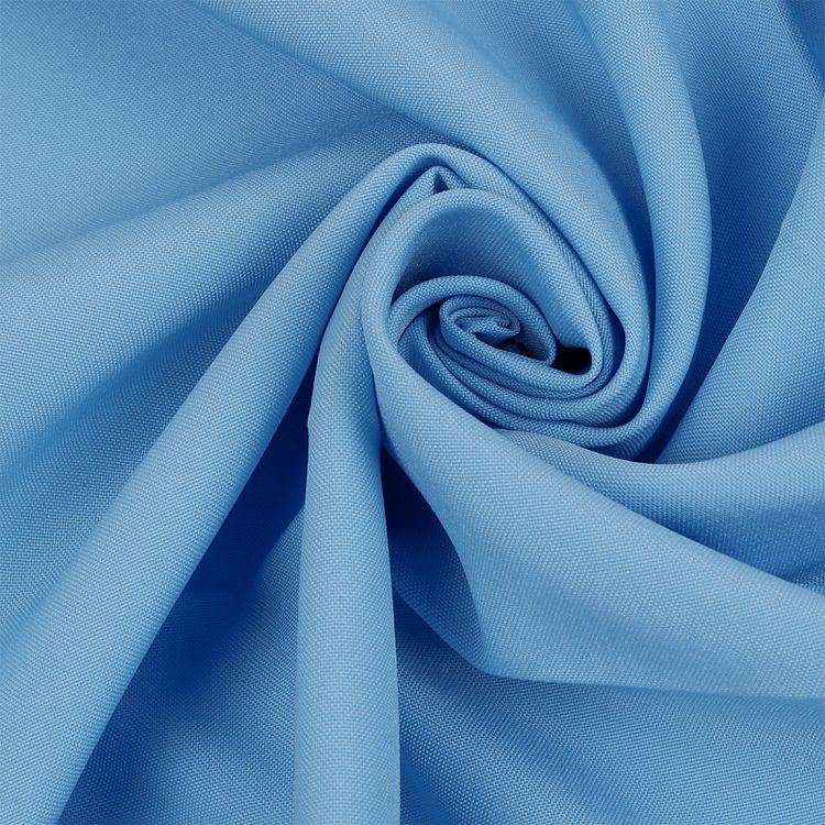 Ткань Габардин кач-во Фухуа, 1 м х 150 см, 180 г/м², цвет: голубой, TBY