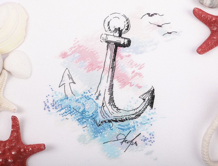 Набор для вышивания «Морской якорь» — картинка 2