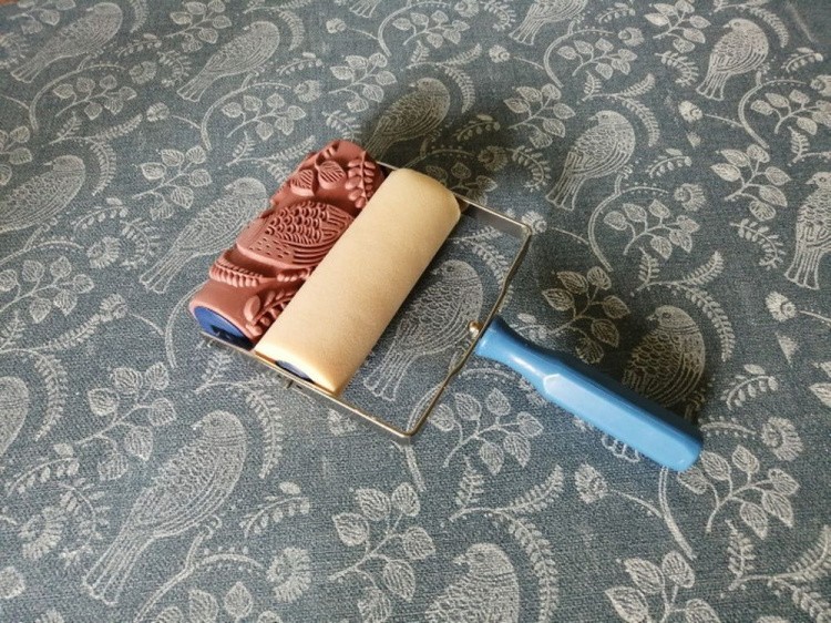 Узорный валик «Синичка» — картинка 2