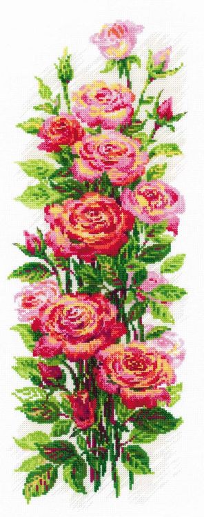 Набор для вышивания «Июльские розы»