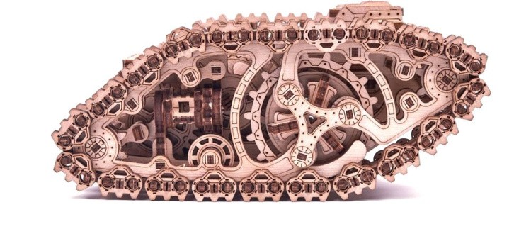 Механическая сборная модель «Стим Танк», Wood Trick — картинка 6