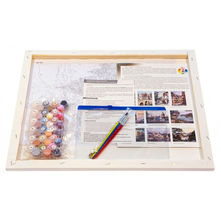 Картина по номерам «Санкт-Петербург. Нева. Алые паруса» — картинка 3