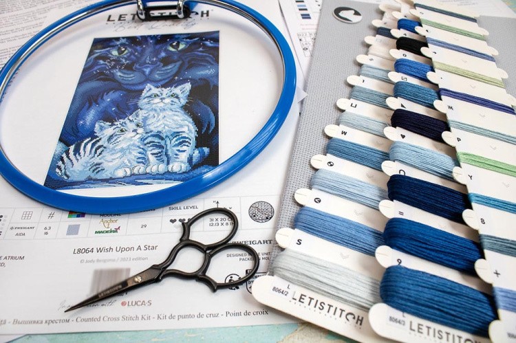 Набор для вышивания «Wish Upon A Star (Желание на звезду)» — картинка 6