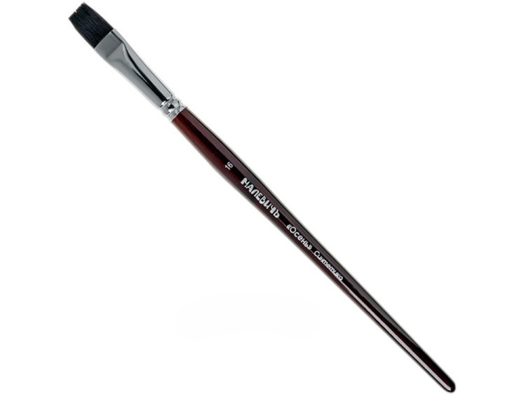 Кисть синтетическая «Осень» плоская №6 — картинка 2