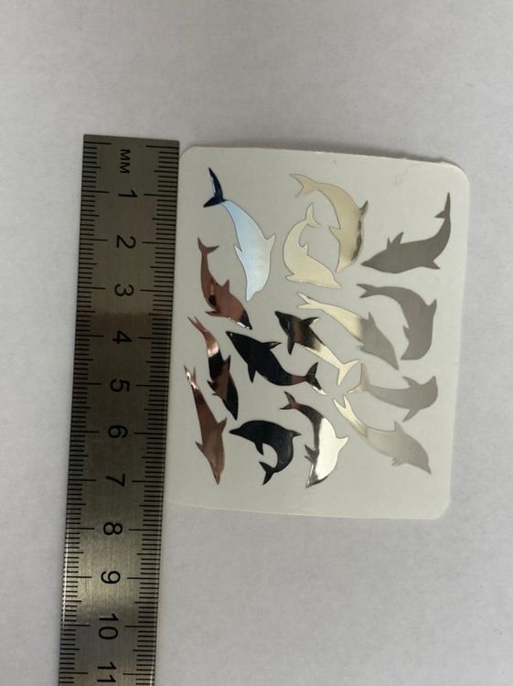 №521 Наклейка (Серебро) Sticker, Art Blong — картинка 3