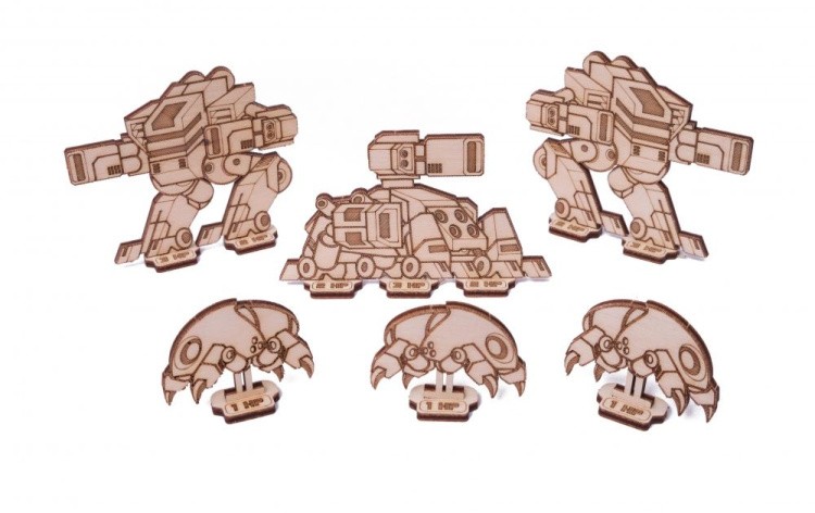 Деревянный механический конструктор «Пистолет с мишенями» — картинка 3