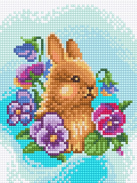 Алмазная вышивка «Зайка» — картинка 2