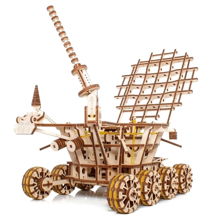 Деревянный конструктор EWA «Робот Луноход»