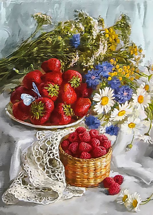 Алмазная вышивка «Сочный урожай» — картинка 2