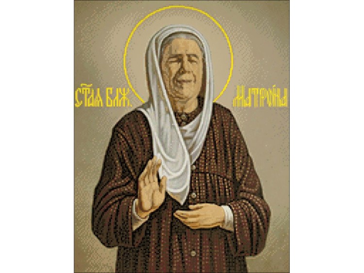Алмазная вышивка «Святая Матрона Московская» — картинка 2