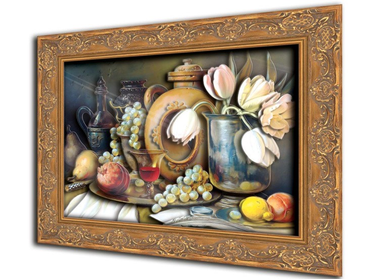 Объемная картина «Завтрак поэта» — картинка 3