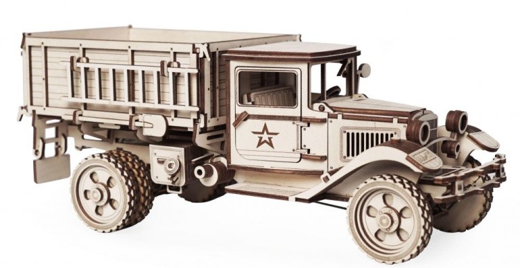 Конструктор из дерева «Грузовик Полуторка Кузов», Армия России — картинка 3