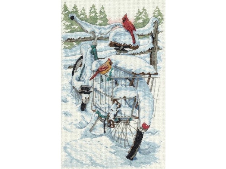 Набор для вышивания «Зимние кардиналы»
