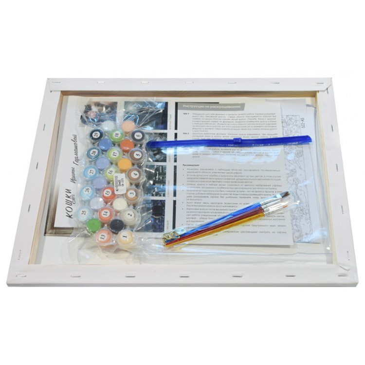 Картина по номерам «Воспоминания о лете» — картинка 3