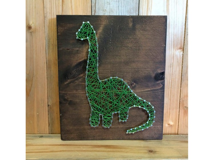 Набор для творчества STRING ART «Диплодок» — картинка 2