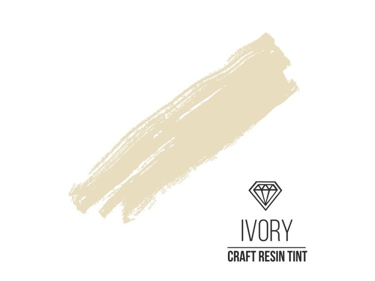 Краситель для смолы и полимеров слоновая кость 10 мл, CraftResinTint — картинка 2