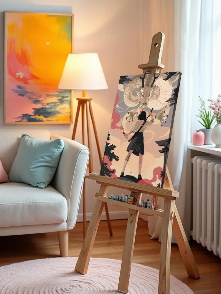 Картина по номерам «Дракон!» — картинка 10