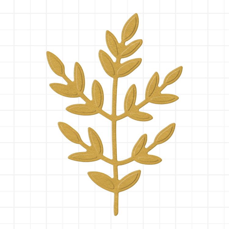 Нож для вырубки «Веточка», 4,4x6,5 см, Mr.Painter — картинка 2