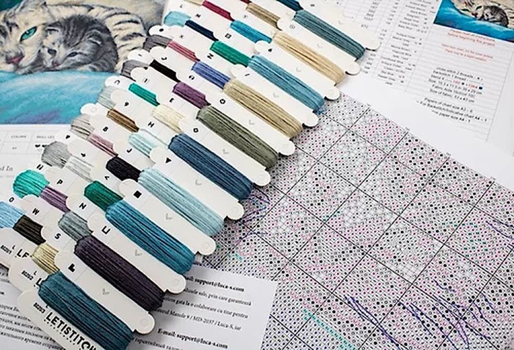 Набор для вышивания «Tucked In» — картинка 3