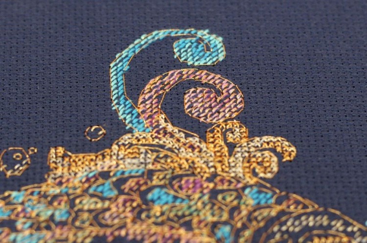 Набор для вышивания «Золотые рыбки» — картинка 4