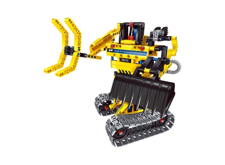 Конструктор QIHUI «Экскаватор и робот» — картинка 4