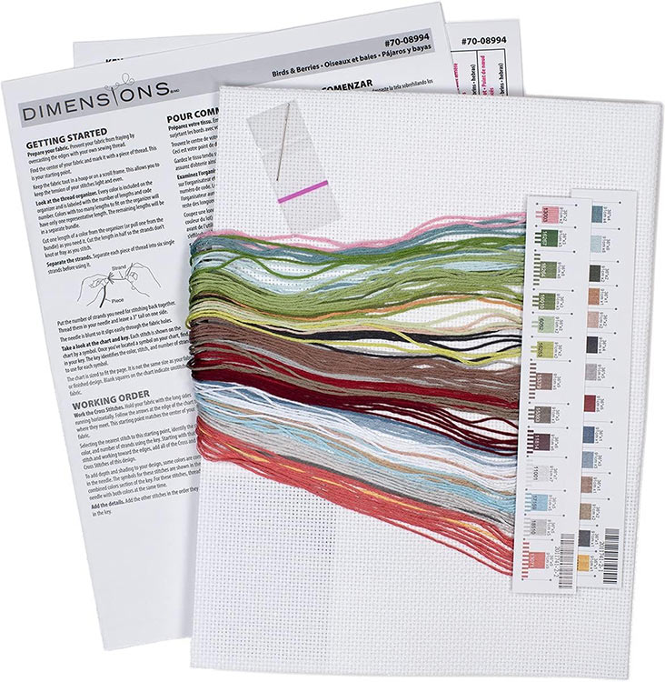 Набор для вышивания «Птицы и ягоды» — картинка 2