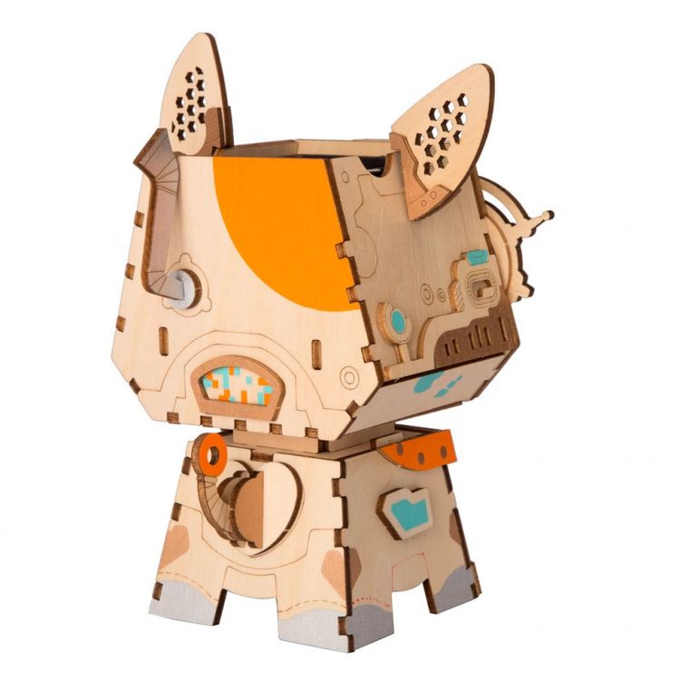 3D-пазл Цветочный горшок «Щенок», 58 элементов — картинка 5