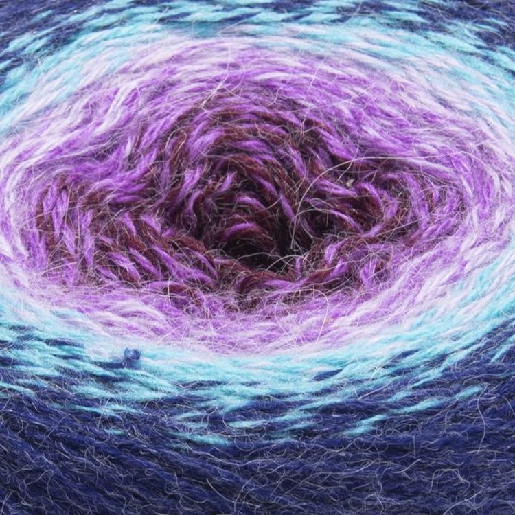 Пряжа YarnArt Flowers Alpaca (433), мультиколор, 5 шт. по 250 г — картинка 2