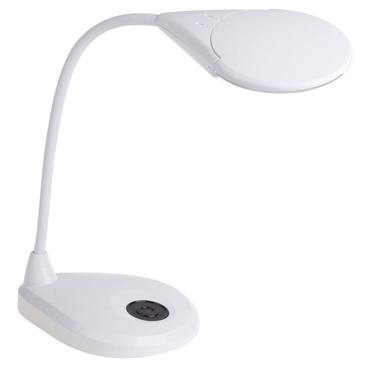 Лупа настольная 3D+12D с подсветкой LED, регулировка яркости, серия EXPERT, белая, REXANT — картинка 2