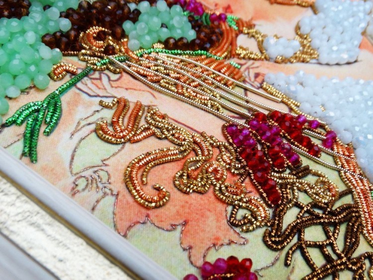 Набор вышивки хрустальными камнями «Весна» — картинка 5