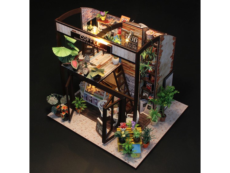 Набор для создания миниатюры (румбокс) «Coffee House» — картинка 5