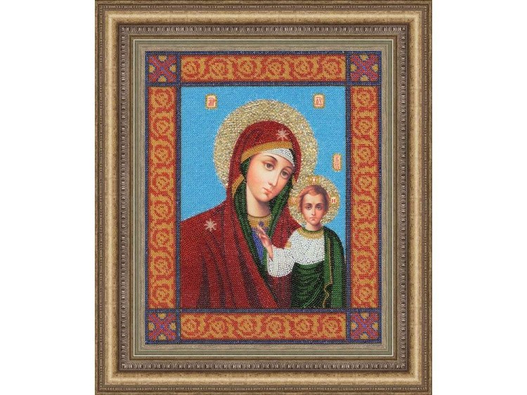 Набор вышивки бисером «Икона Божей Матери Казанская» — картинка 2