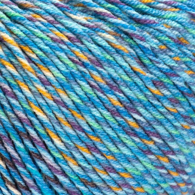 Пряжа YarnArt Jeans Tropical (614), мулине, 5 шт. по 50 г — картинка 2